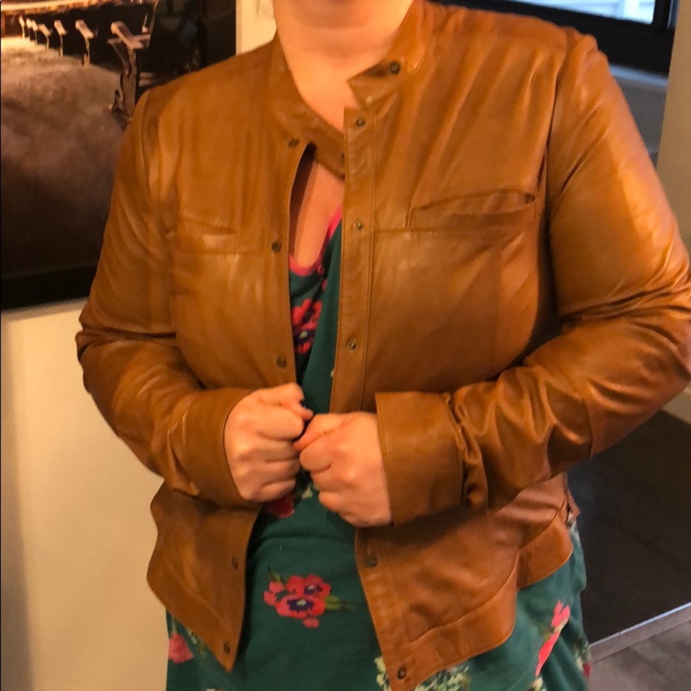 Kenneth Cole Leather Jacket
